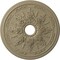 Ekena Millwork Rose and Ribbon Ceiling Medallion (Fits Canopies up to 4"), 23 5/8"OD x 4"ID x 1 1/2"P, Gobi Desert CM23ROGDF - alternate 1